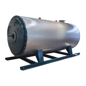 0.5t horizontal atmospheric vacuum diesel hot water boiler Oil gas steam boiler Steam generator includes burner