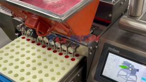 GD20Q Semi-Automatic Gummy <b>Candy</b> <b>Machine</b> Starchless Pulling Capabilities with PLC Bearing Core Components - Product Image 2