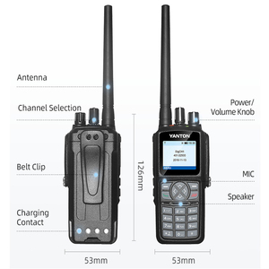 CE Kỹ Thuật Số Máy Quét Vô Tuyến 100 Dặm Walkie Talkie (YANTON DM-980) - Product Image 2
