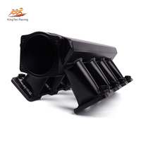 Pour GM LS LS1 LS2 LS6 EFI grand collecteur d'admission en aluminium personnalisé 92MM 102MM corps de papillon