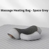 Oreiller cervical chauffant à massage spécial pour le sommeil, alimenté par USB, protection du cou, massage de la colonne vertébrale, non-traumatique, compresse chauffante