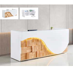 ฟรีแผนกต้อนรับส่วนหน้าปรับแต่งได้ทันสมัยแผนกต้อนรับส่วนหน้าเคาน์เตอร์แผนกต้อนรับส่วนหน้าสำนักงานแผนกต้อนรับเฟอร์นิเจอร์ทันตกรรม - Product Image 3