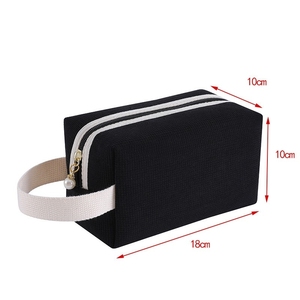 Custom Private Personal Logo makeup <b>bag</b> Women's <b>Large</b> <b>Travel</b> <b>Cosmetic</b> <b>Bag</b> Organizer Storage Purses zipper <b>bag</b> for Girls - Product Image 3