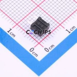KH-4.5X4.5X4.3H-B3J Tactile <b>Switch</b> Through hole Component (THT) <b>Switch</b> 4.5mm 4.5mm 4.3mm - Product Image 2