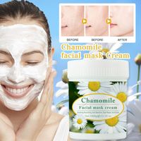 Nettoyant visage éclaircissant à la camomille le plus vendu pour peaux grasses, masque facial hydratant et nourrissant, 1000g