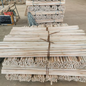 Gran oferta del mercado de Sudáfrica, mejor precio, mango de escoba de madera Natural de 120 cm, mopa de madera Natural, manijas de pala, palo de escoba - Product Image 2