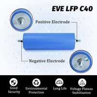Batterie EVE C40 3.2V 20Ah Lithium Ion Lifepo4, goujons M6, 40135 LFP, cellules cylindriques rechargeables pour divers véhicules électriques