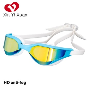 Lunettes de natation pour enfants, en silicone, anti-buée, protection UV, lentilles en PC imperméables, lunettes de natation professionnelles pour la compétition - Product Image 5