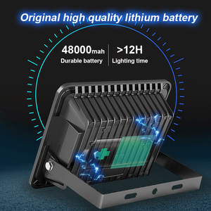 Luz de inundación solar Led impermeable para exteriores IP65 <span class=keywords><strong>40W</strong></span> 60W 100W 200W 300W 400W 500W 800W 1000W Luz de inundación solar con control remoto - Product Image 4