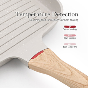 Sartén de Alta Calidad de 26 cm, Resistente, Personalizada, de Aluminio Fundido con Revestimiento Antiadherente, para Asar Carne, Apta para Cocina de Inducción - Product Image 5