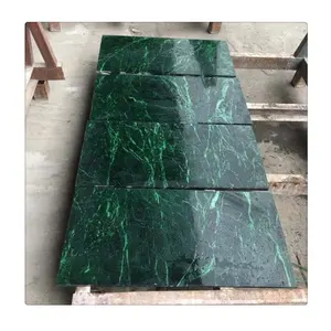 Pearl Green Marble Floor Tiles With Polished Surface