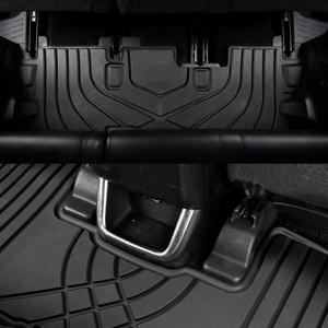 Robuste en caoutchouc Avancée matériau TPE 7D <span class=keywords><strong>voiture</strong></span> <span class=keywords><strong>tapis</strong></span> de sol 4 pièces pour TOYOTA HIGHLANDER 5 sièges version// - Product Image 4