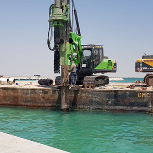 전문 장비 빌딩 기초 채광 하드 록 시추공 크롤러 로타리 드릴링 장비 기계 - Product Image 3