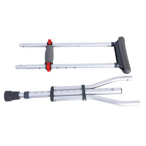 Béquilles sous-bras Xibo en alliage d'aluminium épaissi, réglables en hauteur, aides à la marche portables pour adultes - Product Image 4