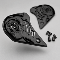 Kit de plaque de base de visière de casque de moto de remplacement, compatible avec FF351 FF352 FF369 FF384 FF802