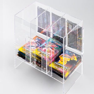 3 Slot 6 Slot <span class=keywords><strong>Booster</strong></span> Pack Dispenser Compatible avec Poke Mon et d'autres cartes à collectionner S'adapte facilement à toute la boîte <span class=keywords><strong>Booster</strong></span> - Product Image 3