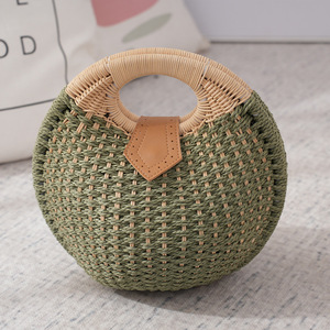 <span class=keywords><strong>Sac</strong></span> d'Été en <span class=keywords><strong>Paille</strong></span> pour Femme en Gros, <span class=keywords><strong>Sac</strong></span> à Main en Osier en Forme <span class=keywords><strong>de</strong></span> Coquillage, <span class=keywords><strong>Sac</strong></span> <span class=keywords><strong>Rond</strong></span> en Rotin, <span class=keywords><strong>Sac</strong></span> <span class=keywords><strong>de</strong></span> Plage en <span class=keywords><strong>Paille</strong></span> - Product Image 4