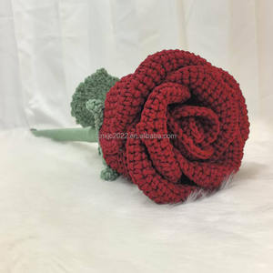 Venta al por mayor de <span class=keywords><strong>flores</strong></span> artificiales tejidas a mano de girasol para la graduación y examen de ingreso a la universidad Enviar a los profesores - Product Image 6