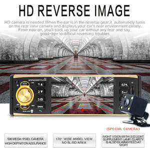 TOPSOURCE-Autoradio de 4.1 pouces, lecteur MP3, USB, FM, BT, modèle <span class=keywords><strong>MP4</strong></span>, certifié CE, commande au volant stéréo, garantie 1 an - Product Image 6