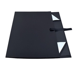 Tùy chỉnh màu đen dây xử lý tùy chỉnh cá nhân thiết kế các tông giấy cứng nhắc bán buôn sang trọng trang phục hộp - Product Image 4