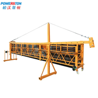 Conception moderne 100m 150m 200m Construction Gondole Plate-forme suspendue en acier Fourniture d'usine Zlp630 Zlp800 Structure métallique