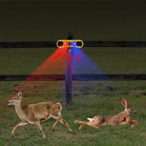 2024 năng lượng mặt trời hồng ngoại cảm ứng báo động ngoài trời phát hiện chuyển động & cảm biến 129dB với màu đỏ/Màu xanh nhấp nháy ánh sáng được xây dựng trong 13 giọng nói - Product Image 4