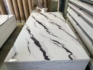 <span class=keywords><strong>แผ่น</strong></span>หินอ่อนพีวีซีโค้งงอได้4*8ฟุตกระดานยูวีหนา3มม. พื้นผิวเรียบครอบคลุมผนังภายในกำหนดเองตัด UV พิมพ์กัน<span class=keywords><strong>น้ำ</strong></span> - Product Image 6