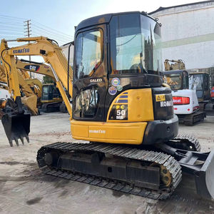 Mini excavadora Komatsu PC50 de 5 toneladas usada en buenas condiciones con componentes de núcleo de engranaje de motor de bomba de motor japonés Original - Product Image 1