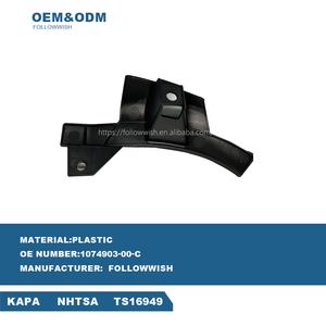 Soportes de Parachoques Delantero y Accesorios para Pasos de Rueda Followwish para Tesla Model <span class=keywords><strong>S</strong></span> 1074903-00-C 1074904-00-C - Product Image 1