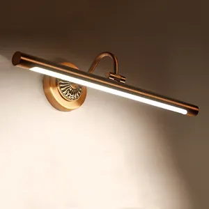 Lampada <span class=keywords><strong>LED</strong></span> <span class=keywords><strong>da</strong></span> <span class=keywords><strong>Parete</strong></span> Rossa in Ferro Stile Europeo 8W 455MM per Specchio, Camera <span class=keywords><strong>da</strong></span> Letto, Spogliatoio, Illuminazione Americana per Pareti Decorative - Product Image 4