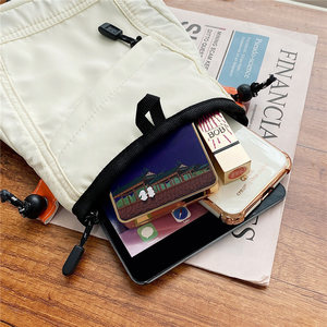 Arbeitskleidung Kleine Quadratische Umhängetasche aus Nylon für Herren und Damen, Sommer 2026 Neu, Modisch im Koreanischen Stil, für Studenten, Handy und Ins-Accessoires - Product Image 3