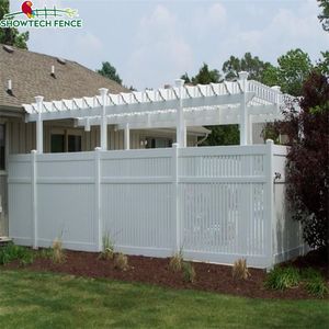 سياج خصوصية قابل للتوسيع 6ft X 8ft من كلوريد البولي فينيل - Product Image 2