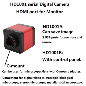 Boshida กล้องดิจิตอล HD1001อนุกรม C-Mount พร้อม USB Memory hdmoutput 1080P - Product Image 2