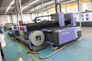 高効率で精密に鋼管、アルミ管、銅管を切断するための3000Wファイバーレーザー管切断機（代理店価格） - Product Image 1