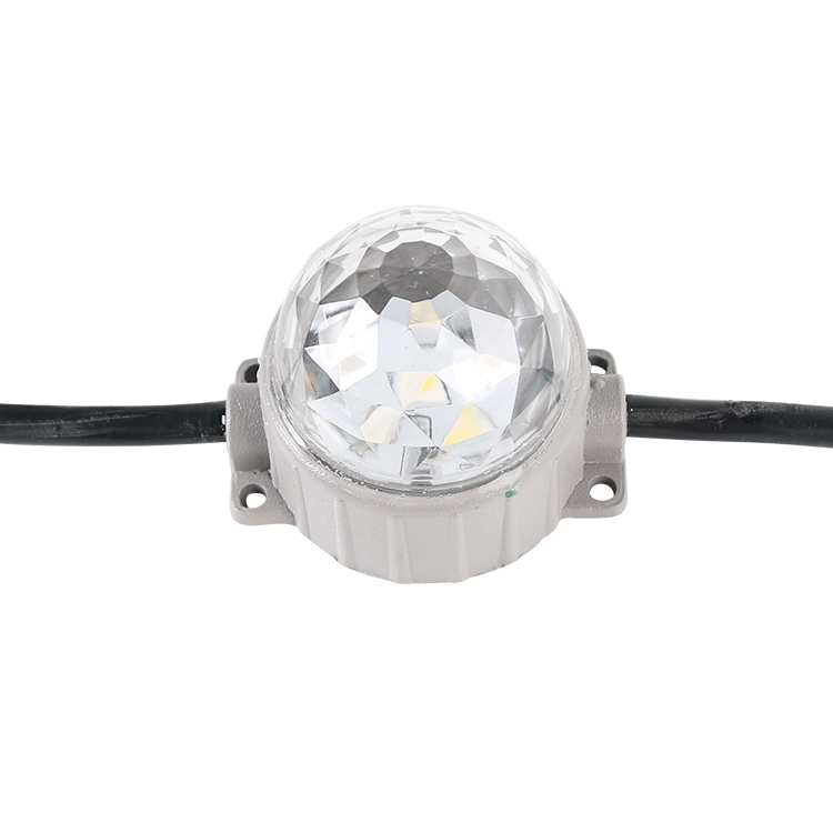 SHIJI Factory Wholesale 46mm RGBW SMD5050 6LEDs Point Lights Landscape Pixel LED Light 24V UCS512 Chip IP67 Waterproof Aluminum