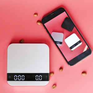 Thông minh đa chức năng Espresso điện tử Quy mô siêu mỏng Tempered Glass prank nghịch ngợm cà phê hẹn giờ pin Powered - Product Image 6