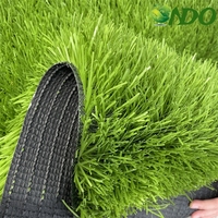Gazon artificiel chinois économique à haute densité, hauteur de poil 50 mm, pour aménagement paysager et terrains de football