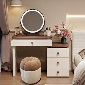 Cómoda Moderna para Dormitorio, Mueble de Almacenamiento Minimalista, Tocador de Una Pieza, Pequeño, Estilo Simple para el Hogar, Estilo <span class=keywords><strong>Netflix</strong></span> - Product Image 1