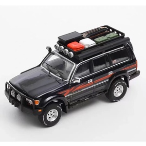 Pre-pedido <span class=keywords><strong>GCD</strong></span> Land Cruiser LC80 versión todoterreno modificada 1:64 modelo de vehículo de aleación - Product Image 4