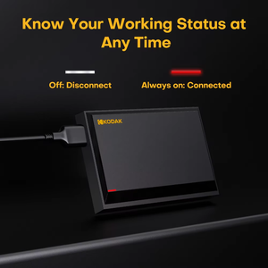 Kodak KODAK P190 2.5 Inch Portable External HDD USB3.0 5Gbps 5400 RPM 1TB New PS4 Desktop Computer Expansion - Product Image 5