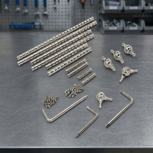 Juego de Instrumentos Quirúrgicos, Varillas de Aleación de Titanio con Conectores de Rótula y Llaves Allen para Procedimientos Médicos - Product Image 4