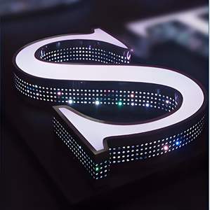 Letrero Luminoso 3D con Retroiluminación, Letrero Iluminado para Logotipo Comercial, Montado en Pared, Interior/Exterior - Product Image 3