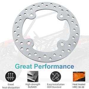 Nuevas piezas de Quad Bike accesorios ATV/UTV 5250068 Rotor de freno de disco delantero para <span class=keywords><strong>Polaris</strong></span> RZR <span class=keywords><strong>570</strong></span> 12-17 RZR 800 08-14 - Product Image 2