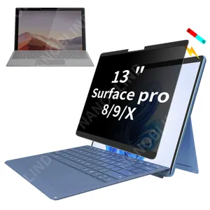 13 inch Surface Pro Magnetic Privacy Screen Filter Removable Prying Eyes From Sides Blue Light Block Tablet Film Surface Pro 8/9
