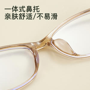 Montures de lunettes ovales en alliage TR TJ5806, anti-lumière bleue, monture complète, unisexe, verres en acrylique, origine Danyang - Product Image 5