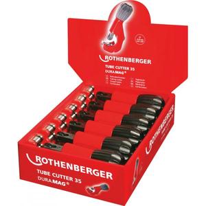 ROTHENBERGER - 070027DB Coupe-tube 35 présentoir Duramag (6 pcs) - EAN 4004625044261 COUPE-TUYAUX - Product Image 1