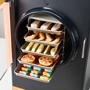 신제품 10kg 상업용 동결건조기 자동 식품 진공 동결건조기 가정용 식품 가공 펌프 - Product Image 4