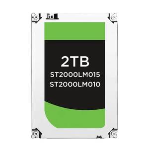 Disque dur pour ordinateur portable fin de 2,5 pouces, 2 To, 5400 tr/min, SATA, 128 Mo de cache, ST2000LM015 ST2000LM010 - Product Image 1