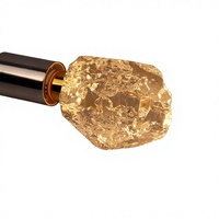 Ampoule LED Globe E27 à Culot Vissé, Lumière Chaude, CRI Élevé 80-90, Économe en Énergie, Ampoule Décorative de Luxe en Cristal pour Usage Résidentiel