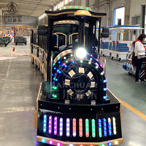 Sang trọng thu hút trẻ em vui vẻ đào tạo 24 hành khách điện trackless <span class=keywords><strong>Train</strong></span> để bán - Product Image 6